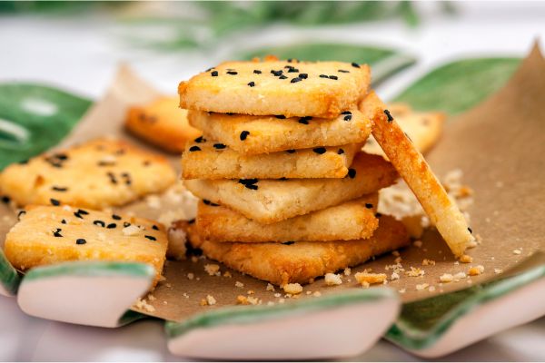 Biscoitos e Bolachas Cetogênicos.