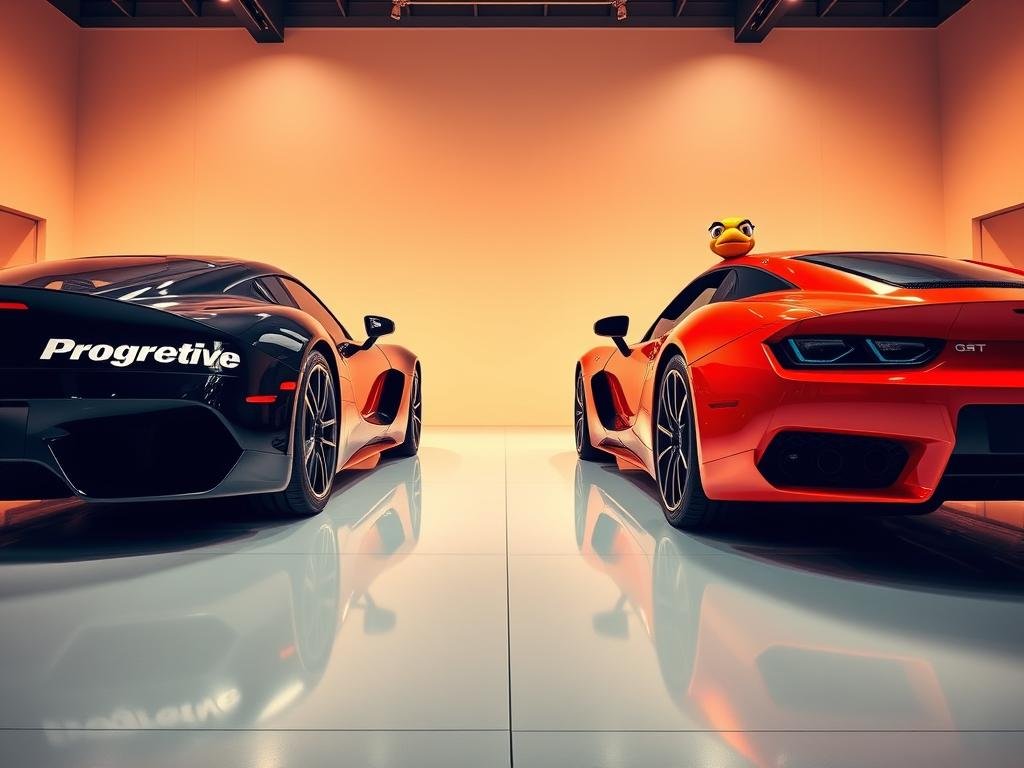 Progressive vs Geico car insurance comparison